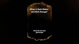 Dark matter and dark energy. #darkmatter #darkenergy #space #fact #science #universe ￼