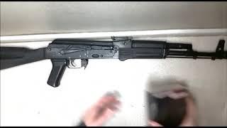 [Обзор] Страйкбольный привод АК-74 из ММГ; [Review]ARES AK slim pistol grip & AEG AK-74