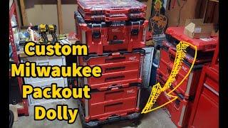 Самодельная тележка для Пэкаута | DIY custom Milwaukee packout Dolly