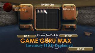 GameGuru Max Tutorial - Inventory HUD Explained