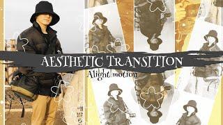 aesthetic transition #1 | alight motion