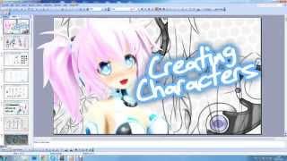 Creating Characters for MMD presentation