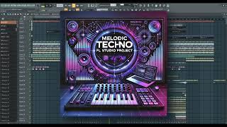 Melodic Techno 9 FL Studio Project Style Anyma