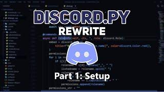 Discord.py: Making a Discord bot in Python - Part 1 (Setup)