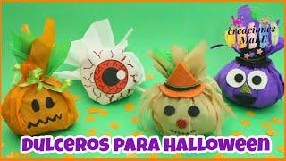 DULCEROS DE HALLOWEEN || 4 IDEAS || DIY