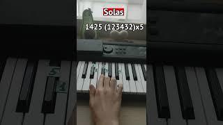 Solas on piano  tutorial