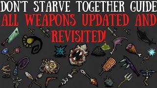 All Weapons Updated & Revisited! NEW Types, Uses & More! - Don't Starve Together Guide
