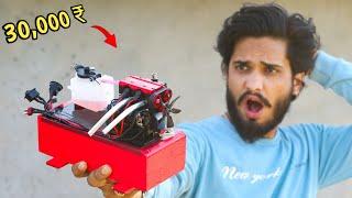 दुनिया का सब से छोटा TwinCylinder इंजन || Assembling & Starting  - FS-L200AC