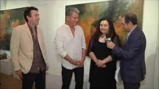 TOSCANA TV - WALTER ERRA HUBERT within/without - FABRIZIO BORGHINI  - VIA CAVOUR 85 - AREZZO