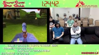 Spyro 2: Ripto's Rage Speed Run (2:17:14) (100%) by SpudlyMan #SGDQ 2013