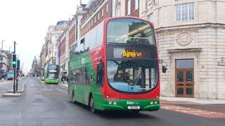 Transdev Aireline 60 Keighley to Shipley to Leeds Wright Eclipse Gemini Volvo B9TL 2792 X2VTD