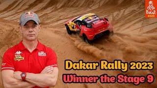 Stage 9 Results Dakar Rally 2023 - Cars. Sebastien Loeb Wins Ninth Stage