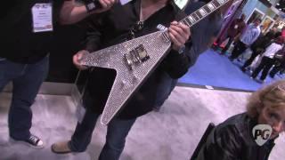 NAMM '11 - Washburn Guitars Paul Stanley Signature PSV & Nuno Bettencourt Signature N4 Exotic Koa