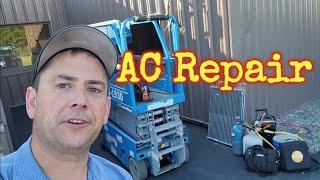 Repairing A Air Conditioner With Testo & Navac New Tools