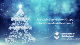 Merry Christmas from University of Sunderland in Hong Kong with Music