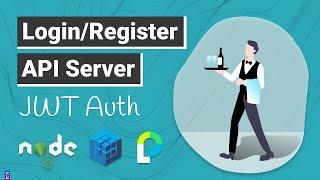 Build Login/Register API Server w/ Authentication | JWT Express AUTH using Passport.JS and Sequelize