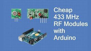 Using Inexpensive 433 MHz RF Modules with Arduino