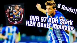 The Best Bundesliga CB?? | OVR 97 BDR Stark H2H Goals Montage | All 8 Goals!! | FIFA MOBILE 20