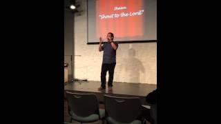 Shout To The Lord - Improvised By Shawn sung at CEFC BV Recital on 25 Jul 2015