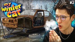 СТАВЛЮ САТСУМУ на КОЛЕСА НА ЛЮТОМ ХОЛОДЕ! СБОРКА ПОДВЕСКИ! (My Summer Car - Зимний Сезон #2)