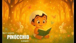 The True Story of Pinocchio!  Best Fairy Tales for Kids in English | Summary