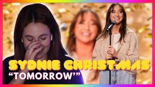 Sydnie Christmas wins GOLDEN BUZZER with "Tomorrow" | BGT Auditions | Mireia Estefano Reaction Video