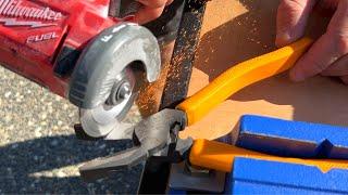 Electrician makes the best side cutter pliers | marvel crosscut