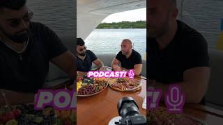 Recording a Podcast on a Yacht?! ️️ #podcast  #yachtclub #fractionalownership