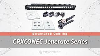 Extreme Slim Solution for high-density Cabling：CRXCONEC Jenerate series