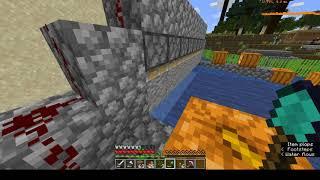 Minecraft Auto Harvesting Wheat Farm