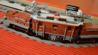 LEGO 10277 crocodile locomotive. Обзор.