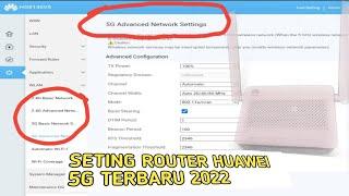 Seting Router HUAWEI 5Ghz Terbaru 2022‼️Ganti Password mudah|| lewat hp