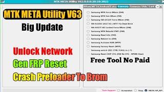 MTK META Utility V63 Crack 2022  Unlock Network | Gen FRP Reset | VIVO Demo Remove