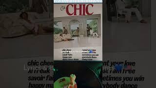 I Want Your Love - “CHIC”️1979 #70svinyl Ableton Live Audio #chic #vinylover