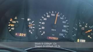 Mercedes ML 270CDI W163 200Hp/440Nm stage 1 acceleration