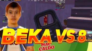 BEKA VS 8 / BEKA 2 TA SQUAD YOPTI / PUBGMOBILE /