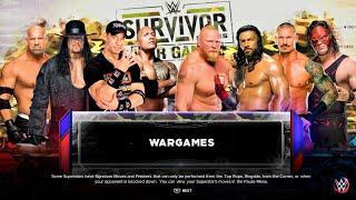 WWE 2K23 WarGames: Team John Cena vs. Team Roman Reigns