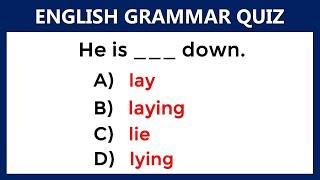 Mixed English Grammar: Can You Pass This Test? #challenge 115