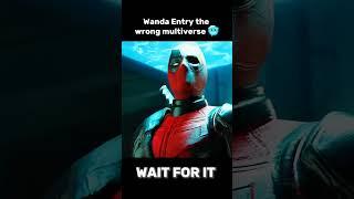 Wanda enters the wrong multiverse#shorts #marvel #trending