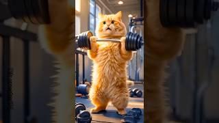 Cat Gym Join #trending #cat #entertament #viralvideo #animals #funny #funnycats #cartoon