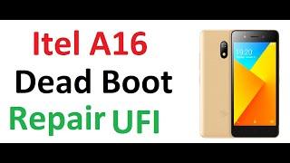 Itel A16 Dead Boot Repair  Ufi ll Itel A16  Hang Logo Solution ll Itel A16 Firmware Upgrade