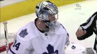 James Reimer somehow keeps puck out of net 3/3/11