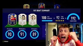 W2S GETS A 192 RATED FUT DRAFT WORLD RECORD - FIFA 21