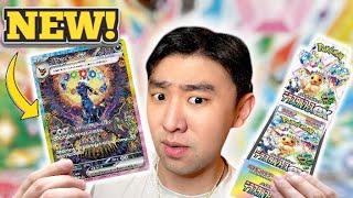 OPENING 4 BOOSTER BOXES OF TERASTAL FESTIVAL TO PULL EEVEELUTIONS! CAN WE PULL MOONBREON?!