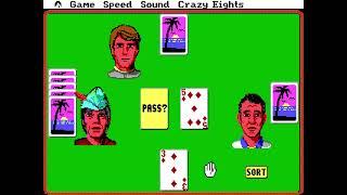 Hoyle Official Book of Games: Volume 1 - Crazy Eights (1989) [MS-DOS] | 4K/60