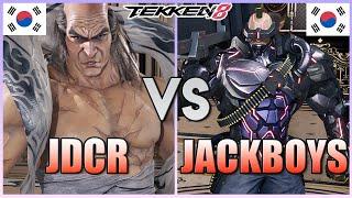 Tekken 8  ▰  JDCR (Heihachi) Vs JACKBOYS (Jack-8) ▰ Player Matches!