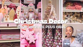 Christmas Decor Shop with me Plus Hual at The Athome Store / Target / Tj Maxx