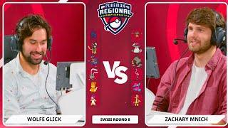 Wolfey Glick vs Zachary Mnich Swiss Round 8 | 2025 Baltimore VGC Day 1 Regionals Championship