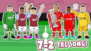 7-2: THE SONG! (Aston Villa vs Liverpool 2020 Parody Goals Highlights)