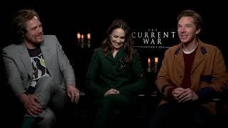 Benedict Cumberbatch, Michael Shannon & Tuppence Middleton Interview: The Current War